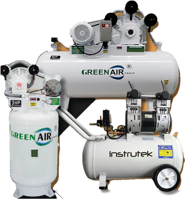 Compresores libres de aceite Green Air e Instrutek